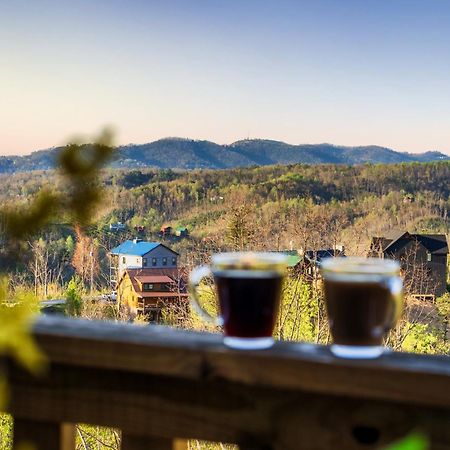 Mountainscape - Brand New Cabin W Views - Hottub - Firetable - Ps5 - Pooltable - 3 Pools 蓋特林堡 外观 照片